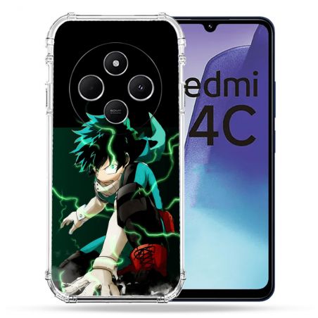 Coque Renforcée Pour Xiaomi Redmi 14C 4G Manga My Hero Academia Deku