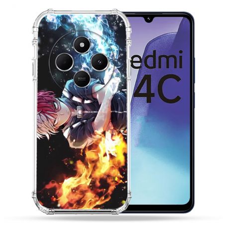 Coque Renforcée Pour Xiaomi Redmi 14C 4G Manga My Hero Academia Shoto