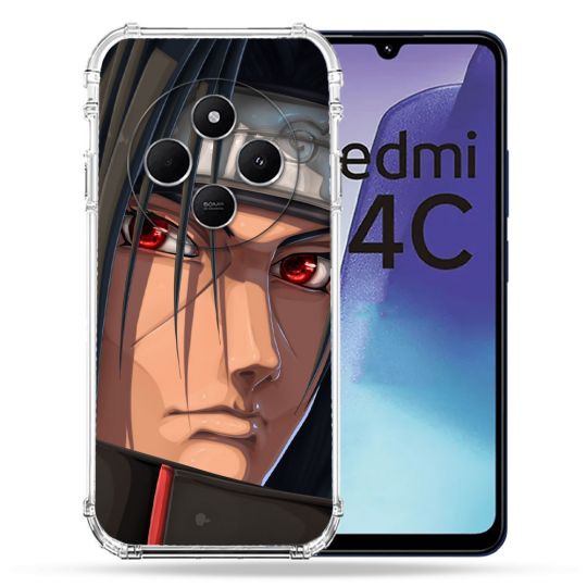 Coque Renforcée Pour Xiaomi Redmi 14C 4G Manga Naruto Itachi Visage