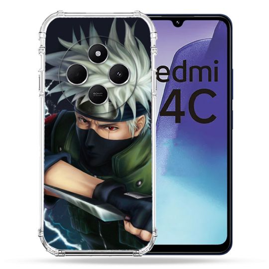 Coque Renforcée Pour Xiaomi Redmi 14C 4G Manga Naruto Kakashi