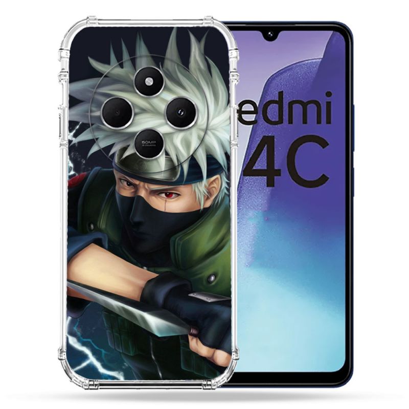 Coque Renforcée Pour Xiaomi Redmi 14C 4G Manga Naruto Kakashi
