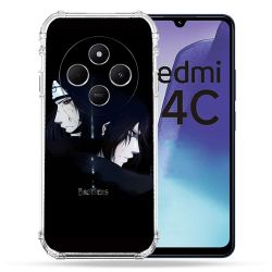 Coque Renforcée Pour Xiaomi Redmi 14C 4G Manga Naruto Sasuke Itachi