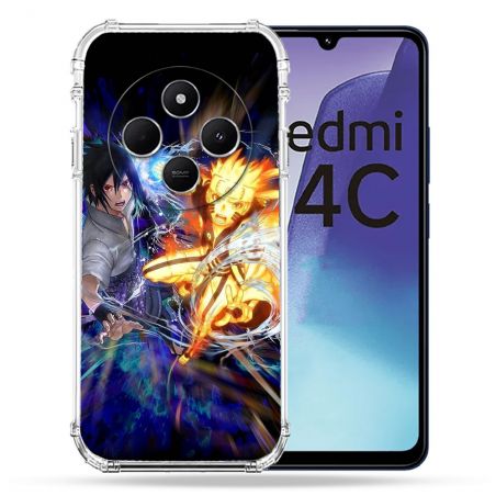 Coque Renforcée Pour Xiaomi Redmi 14C 4G Manga Naruto VS