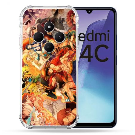 Coque Renforcée Pour Xiaomi Redmi 14C 4G Manga One Piece Nakama