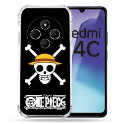 Coque Renforcée Pour Xiaomi Redmi 14C 4G Manga One Piece Tete de Mort