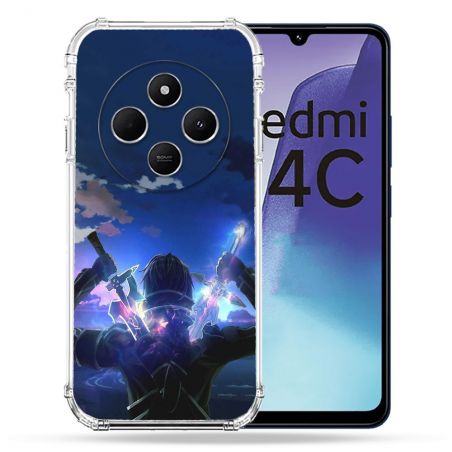 Coque Renforcée Pour Xiaomi Redmi 14C 4G Manga SAO sword Art Online Epee