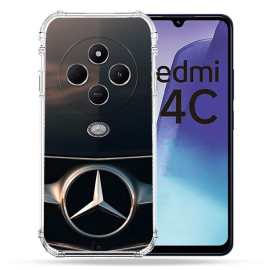 Coque Renforcée Pour Xiaomi Redmi 14C 4G Mercedes Calendre