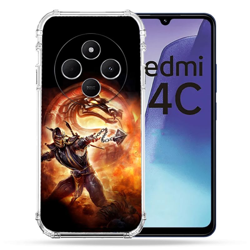 Coque Renforcée Pour Xiaomi Redmi 14C 4G Mortal Combat