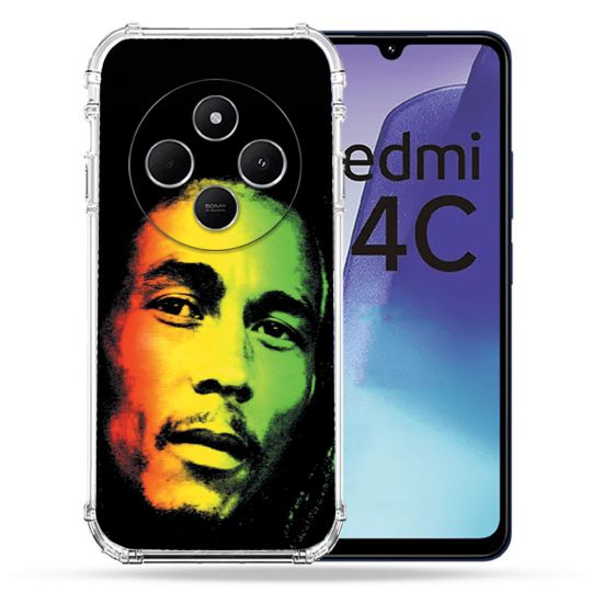 Coque Renforcée Pour Xiaomi Redmi 14C 4G Musique Bob Marley 2