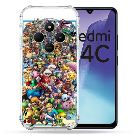 Coque Renforcée Pour Xiaomi Redmi 14C 4G Nintendo