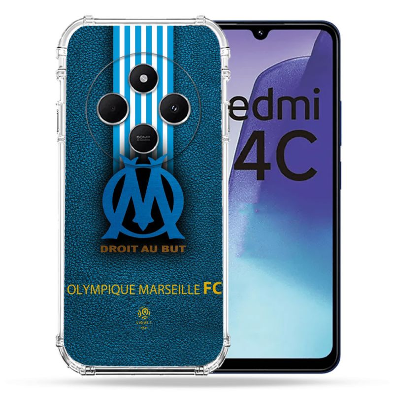 Coque Renforcée Pour Xiaomi Redmi 14C 4G Olympique Marseille OM Bande