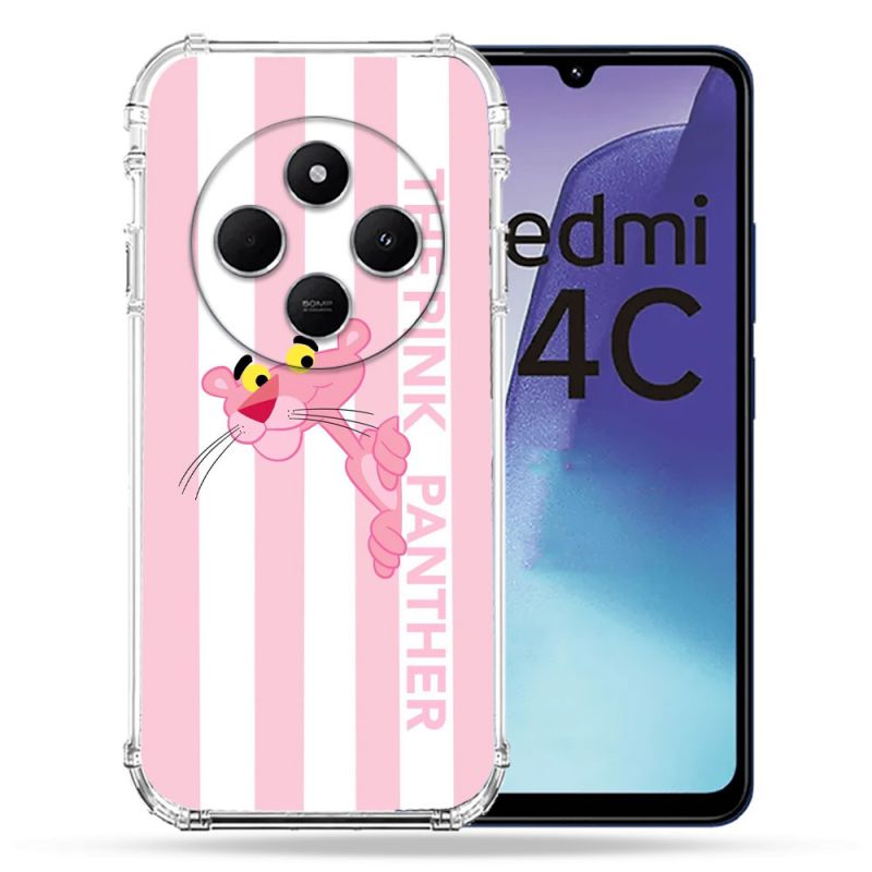 Coque Renforcée Pour Xiaomi Redmi 14C 4G Panthere Rose