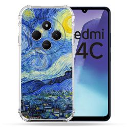 Coque Renforcée Pour Xiaomi Redmi 14C 4G Peinture La nuit étoilée