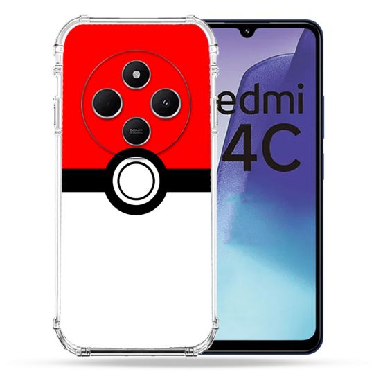Coque Renforcée Pour Xiaomi Redmi 14C 4G Pokemon Pokeball