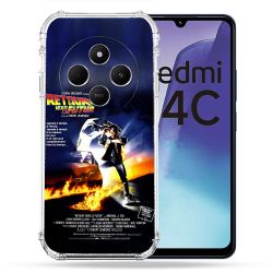 Coque Renforcée Pour Xiaomi Redmi 14C 4G Retour Vers Le Futur Affiche