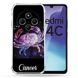 Coque Renforcée Pour Xiaomi Redmi 14C 4G Signe Zodiaque 2 Cancer