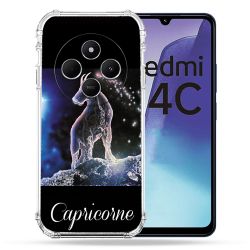 Coque Renforcée Pour Xiaomi Redmi 14C 4G Signe Zodiaque 2 Capricorne