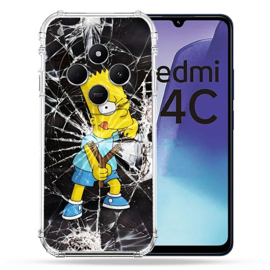 Coque Renforcée Pour Xiaomi Redmi 14C 4G Simpson Bart