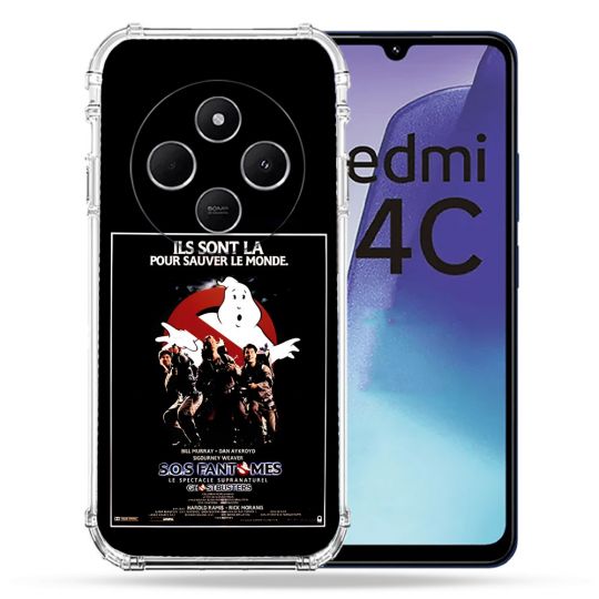 Coque Renforcée Pour Xiaomi Redmi 14C 4G SOS Fantome Affiche