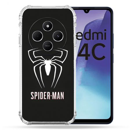 Coque Renforcée Pour Xiaomi Redmi 14C 4G Spiderman Logo