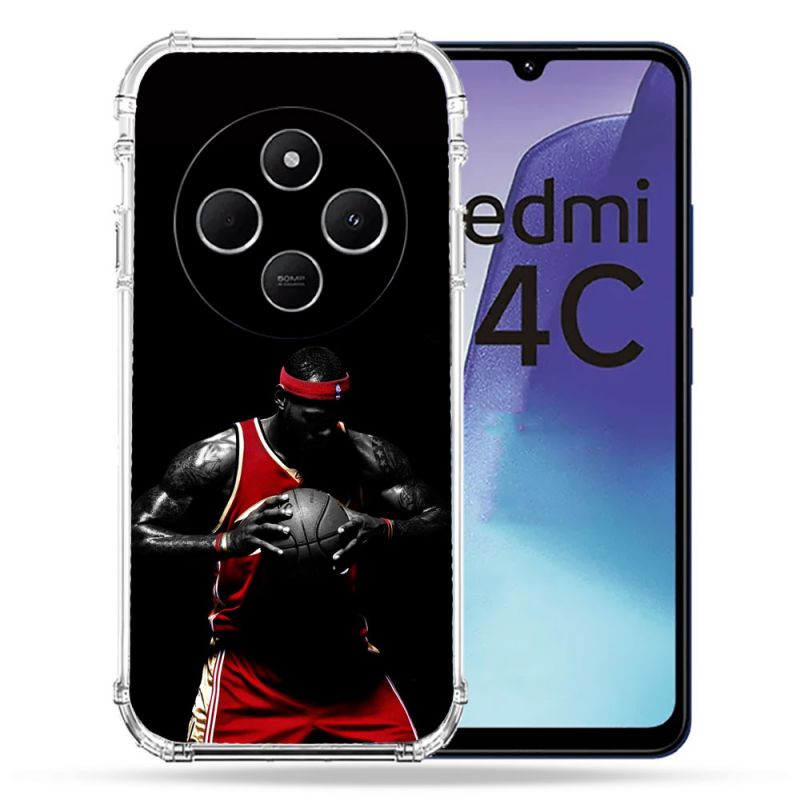 Coque Renforcée Pour Xiaomi Redmi 14C 4G Sport Basketeur