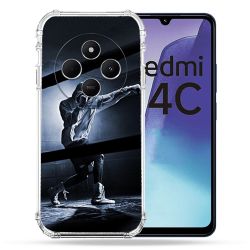 Coque Renforcée Pour Xiaomi Redmi 14C 4G Sport Boxe Poing