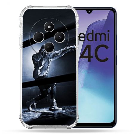 Coque Renforcée Pour Xiaomi Redmi 14C 4G Sport Boxe Poing