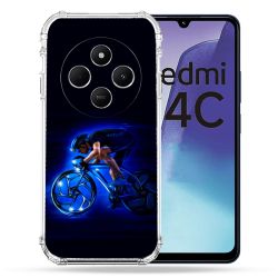 Coque Renforcée Pour Xiaomi Redmi 14C 4G Sport Cyclisme Bleu