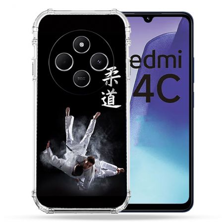 Coque Renforcée Pour Xiaomi Redmi 14C 4G Sport Judo Noir