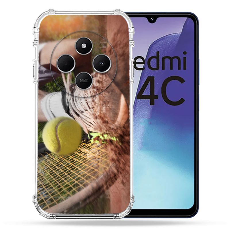 Coque Renforcée Pour Xiaomi Redmi 14C 4G Sport Tennis Glissade