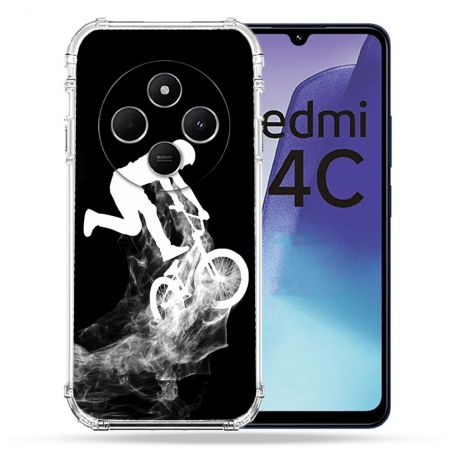 Coque Renforcée Pour Xiaomi Redmi 14C 4G Sport VTT Noir