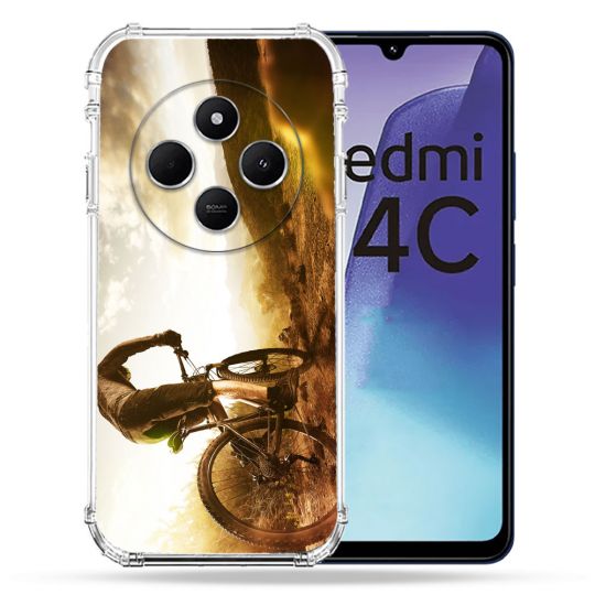 Coque Renforcée Pour Xiaomi Redmi 14C 4G Sport VTT Soleil