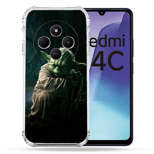 Coque Renforcée Pour Xiaomi Redmi 14C 4G Star Wars - Yoda sombre