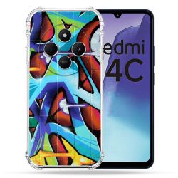 Coque Renforcée Pour Xiaomi Redmi 14C 4G Street Art Graf Color