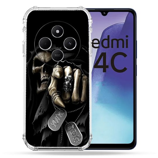 Coque Renforcée Pour Xiaomi Redmi 14C 4G Tete de Mort Your Next