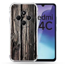 Coque Renforcée Pour Xiaomi Redmi 14C 4G Texture Bois