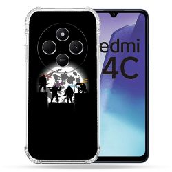 Coque Renforcée Pour Xiaomi Redmi 14C 4G Tortue Ninja Ombre