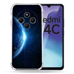 Coque Renforcée Pour Xiaomi Redmi 14C 4G Univers Planete Terre