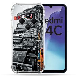 Coque Renforcée Pour Xiaomi Redmi 14C 4G Voyage Amerique USA New York Taxi