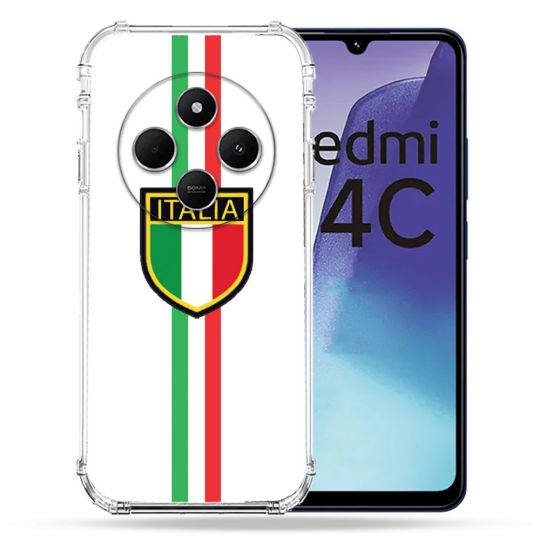 Coque Renforcée Pour Xiaomi Redmi 14C 4G Voyage Italie 3 Blanc