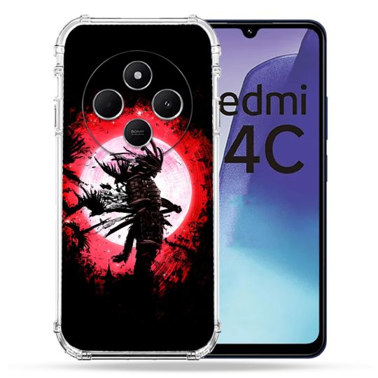 Coque Renforcée Pour Xiaomi Redmi 14C 4G Voyage Japon Samourai