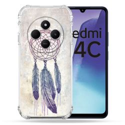 Coque Renforcée Pour Xiaomi Redmi 14C 4G Zen Attrape Reve Blanc