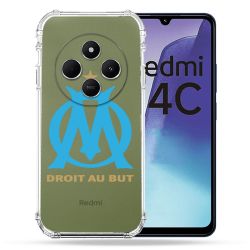 Coque Transparente Pour Xiaomi Redmi 14C 4G Foot Olympique Marseille OM