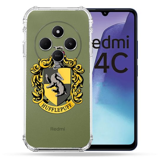 Coque Transparente Pour Xiaomi Redmi 14C 4G Harry Potter Hufflepuff