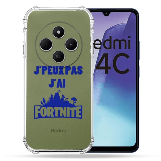 Coque Transparente Pour Xiaomi Redmi 14C 4G Jpeux pas jai Fortnite