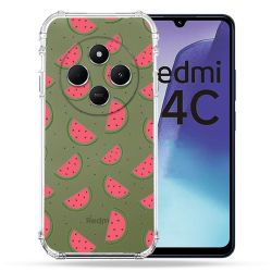 Coque Transparente Pour Xiaomi Redmi 14C 4G Pasteque