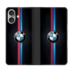 Housse Cuir Portefeuille Pour Samsung Galaxy A06 BMW Logo