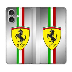 Housse Cuir Portefeuille Pour Samsung Galaxy A06 Ferrari Ligne
