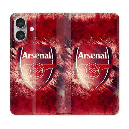 Housse Cuir Portefeuille Pour Samsung Galaxy A06 Foot Arsenal