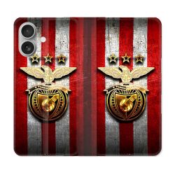 Housse Cuir Portefeuille Pour Samsung Galaxy A06 Foot Benfica